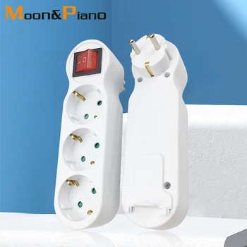 1 TO 3 Way EU Power Conversion Plug AC 16A 250V Adaptor High Quality Electronic Device Charging 4.8mm eu Europe Wireless Adapter
1 TO 3 Way EU Power Conversion Plug AC 16A 250V Adaptor High Quality Electronic Device Charging 4.8mm eu Europe Wireless Adapter