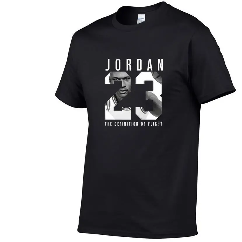2020 новая брендовая одежда Jordan 23 Мужская футболка Swag Хлопковая мужская с принтом