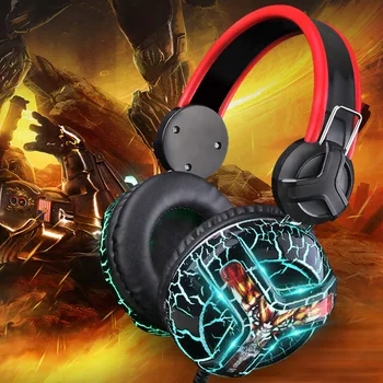 GTIPPOR Crack Braided Headset Wired Headphone with Microphone 3.5mm Wired Control Super Bass LED light Gaming headset
GTIPPOR Crack Braided Headset Wired Headphone with Microphone 3.5mm Wired Control Super Bass LED light Gaming headset