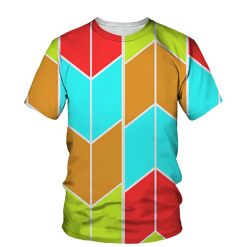 3D Pattern Print T-shirt Men 2021 Summer New O Neck Short Sleeve Tees Tops Fashion Style Male Clothes Casual Funny T-shirts
3D Pattern Print T-shirt Men 2021 Summer New O Neck Short Sleeve Tees Tops Fashion Style Male Clothes Casual Funny T-shirts