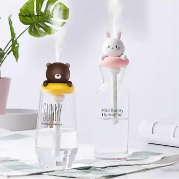 Bottle Cap Rabbit Humidifier Ultrasonic Aromatherapy Diffuser Bedroom Desktop Mini Humidifier Portable With Air Atomizer
Bottle Cap Rabbit Humidifier Ultrasonic Aromatherapy Diffuser Bedroom Desktop Mini Humidifier Portable With Air Atomizer