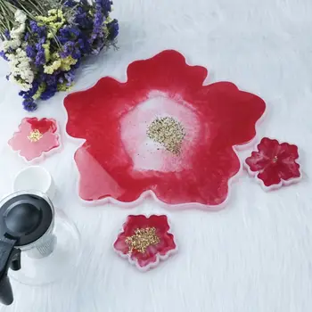 Crystal Epoxy Resin Mold Flower Coaster Casting Mould Handmade DIY Crafts Silicone Making Tools
Crystal Epoxy Resin Mold Flower Coaster Casting Mould Handmade DIY Crafts Silicone Making Tools