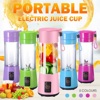 Portable USB Electric Rechargeable Juicer Cup 2 Blades Handheld Bottle Fruit Vegetable Juicer Blender Squeezer Reamer Machine
Portable USB Electric Rechargeable Juicer Cup 2 Blades Handheld Bottle Fruit Vegetable Juicer Blender Squeezer Reamer Machine