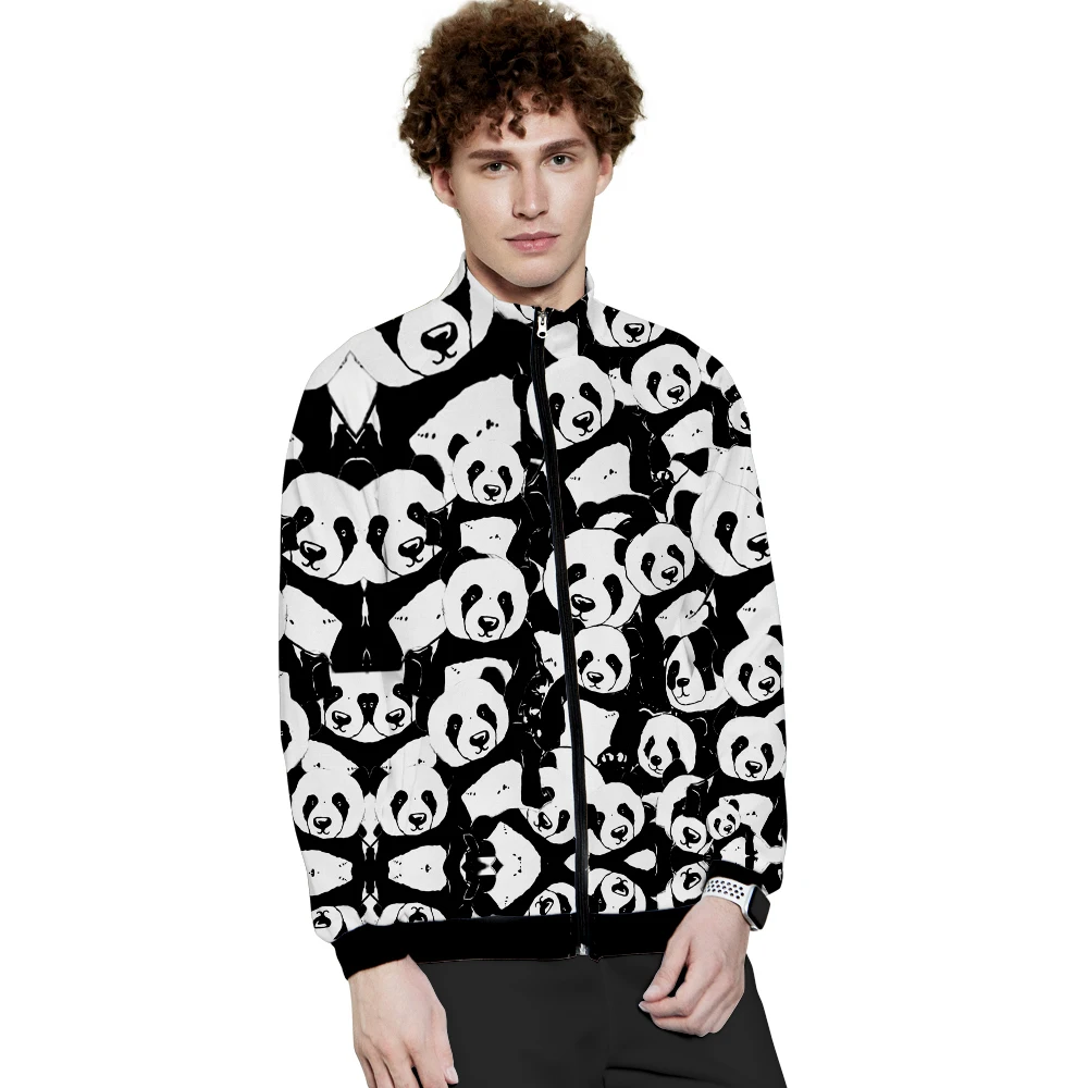 Stand Collar Zipper Jacket