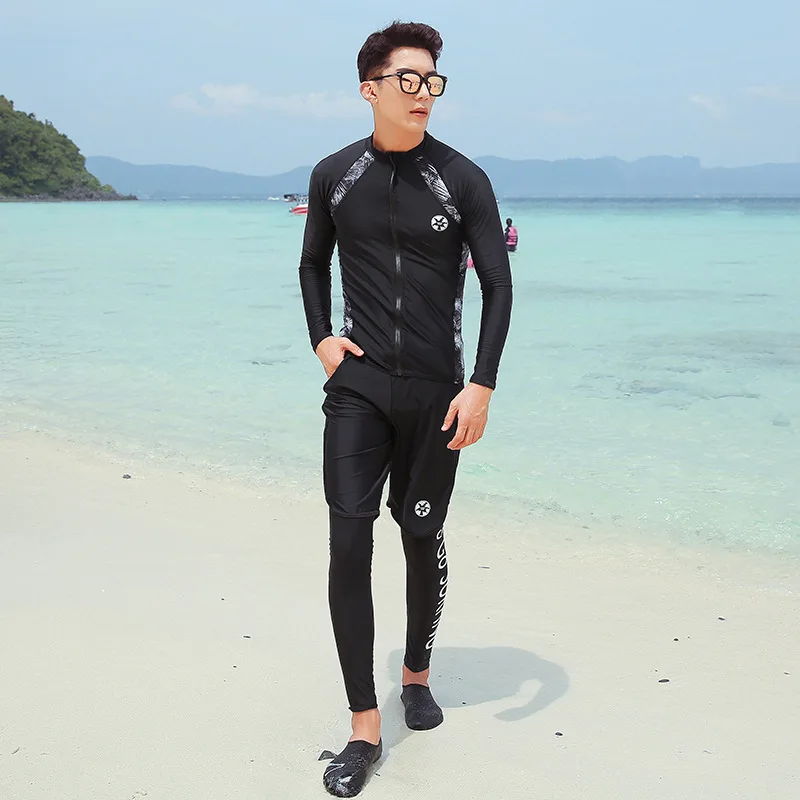 New Style Korean-style Split Type Long Sleeve Trousers Diving Suit Swimsuit Sun-resistant Quick-Dry Couples Men And Women Jellyf
New Style Korean-style Split Type Long Sleeve Trousers Diving Suit Swimsuit Sun-resistant Quick-Dry Couples Men And Women Jellyf