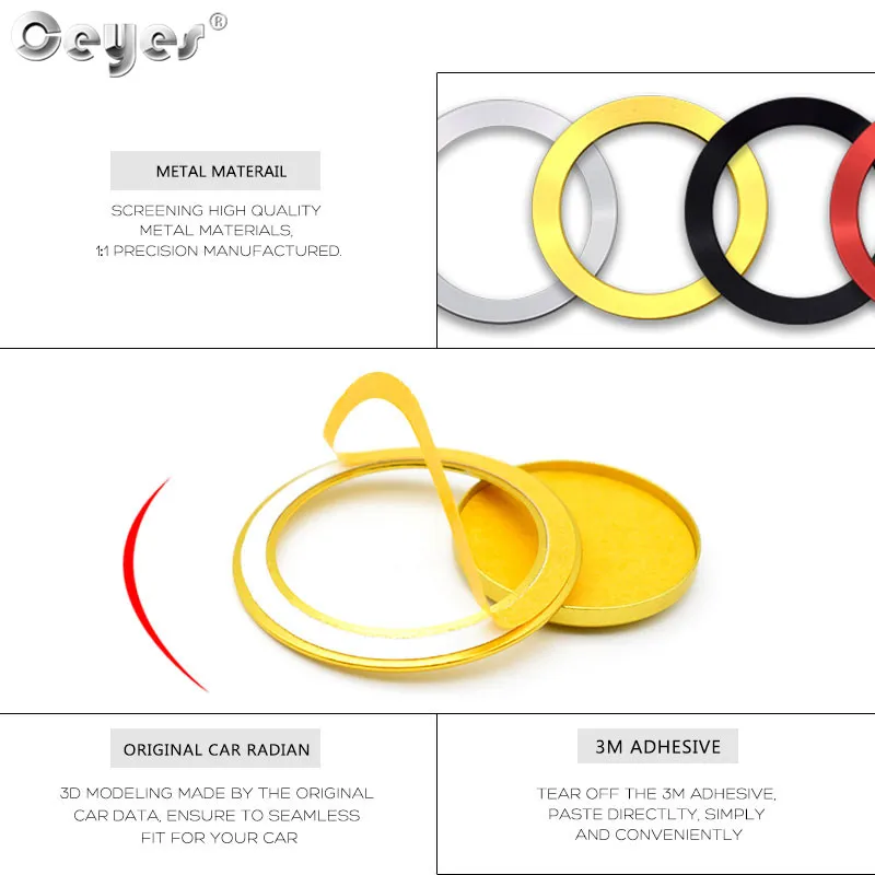Car Start Engine Button Key Ring for JEEP (19)