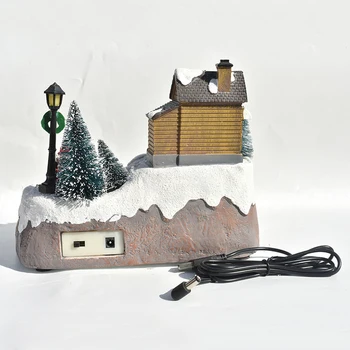 Christmas Decoration luminous Music Box European Snow House LED Light Rotating Music Box Classical Artware Kids Birthday Gift 
Christmas Decoration luminous Music Box European Snow House LED Light Rotating Music Box Classical Artware Kids Birthday Gift