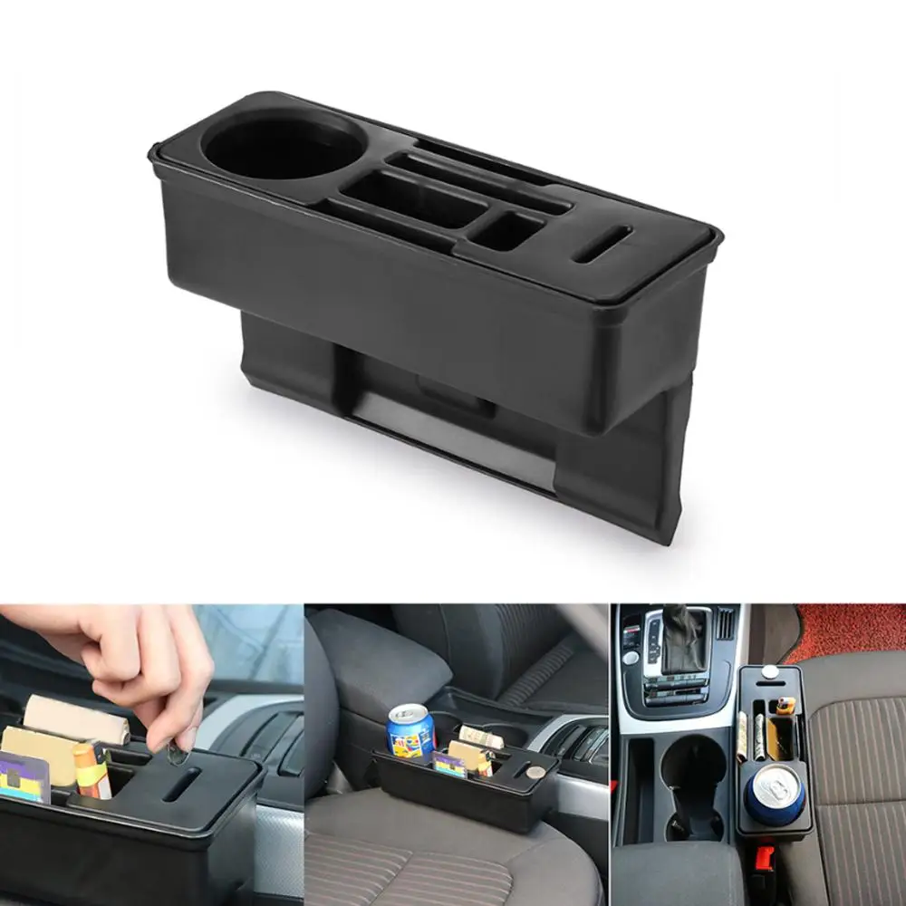 Car Seat Slit Storage Organizer Console Side Pocket Auto for Seat Space Pocket Organizer with Coin Box and Cup Holder
Car Seat Slit Storage Organizer Console Side Pocket Auto for Seat Space Pocket Organizer with Coin Box and Cup Holder