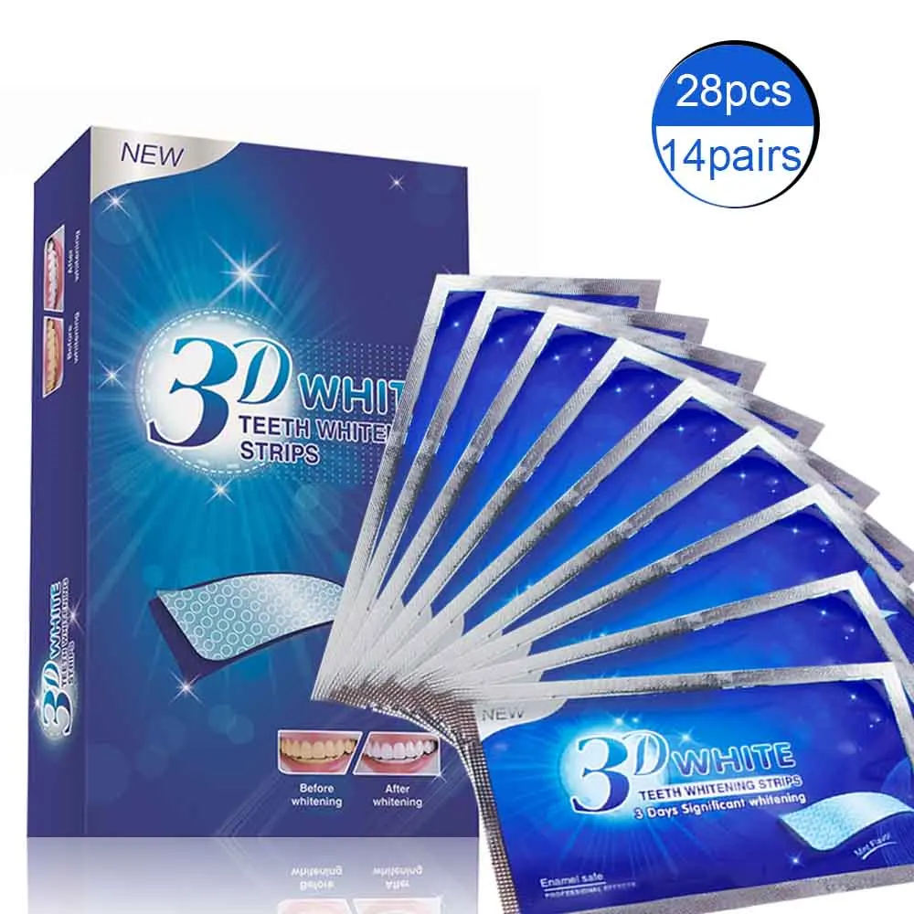 Teeth Whitening 3D Strips Dentist Tools Dental Veneers White Gel Tooth Whitener for False Teeth Tooth Stripes Smile Oral Hygiene Clean Double Elastic Bleaching Dental Tool
Teeth Whitening 3D Strips Dentist Tools Dental Veneers White Gel Tooth Whitener for False Teeth Tooth Stripes Smile Oral Hygiene Clean Double Elastic Bleaching Dental Tool