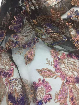 New sequin embroidered sequin mesh gauze French mesh African lace suitable for high-end evening dress fabrics multi-color option
New sequin embroidered sequin mesh gauze French mesh African lace suitable for high-end evening dress fabrics multi-color option