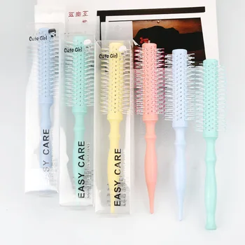 Hair Salon Curly Hair Comb Inner Buckle Large Curls Pear Blossom Head Modeling Cylinder Wood Grain Comb Hair S
Hair Salon Curly Hair Comb Inner Buckle Large Curls Pear Blossom Head Modeling Cylinder Wood Grain Comb Hair S