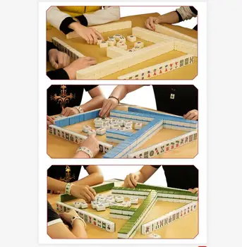 High Quality and Good Hand Feeling Royal Sage's family rubbed mahjong cards by hand including mat and dice accessory
High Quality and Good Hand Feeling Royal Sage's family rubbed mahjong cards by hand including mat and dice accessory