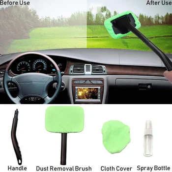 1Set Auto Window Cleaner Windshield Windscreen Microfiber Car Wash Brush Dust Long Handle Car Cleaning Tool Car Care Glass Towel
1Set Auto Window Cleaner Windshield Windscreen Microfiber Car Wash Brush Dust Long Handle Car Cleaning Tool Car Care Glass Towel