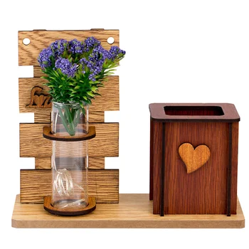 1 Set LED Light Simulation Flower Wooden Pen Box Decorative Desk Organizer Fashion Creative Storage Box (Random Color)
1 Set LED Light Simulation Flower Wooden Pen Box Decorative Desk Organizer Fashion Creative Storage Box (Random Color)