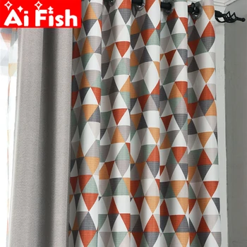 Nordic Mediterranean Geometric Figure Bay Window Curtain Bedroom Living Room Printing Custom Shading And Heat Insulation X049-4
Nordic Mediterranean Geometric Figure Bay Window Curtain Bedroom Living Room Printing Custom Shading And Heat Insulation X049-4