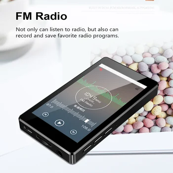 RUIZU D20 MP3 Player With FM Radio Video Player E-book 3" Full Touch Screen 8GB Music Player With Built-in Speaker MP3 Player
RUIZU D20 MP3 Player With FM Radio Video Player E-book 3" Full Touch Screen 8GB Music Player With Built-in Speaker MP3 Player
