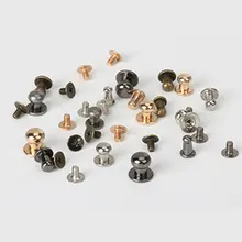 10pcs Buttons Screwback Round Head Ball Post Studs Nail Rivets Leather Craft Hardware Accessories
10pcs Buttons Screwback Round Head Ball Post Studs Nail Rivets Leather Craft Hardware Accessories