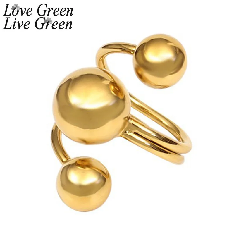 Fine Gold Ball Interstellar Orbit Rings Simple Adjustable Irregular Twist Luxuri Design Fashion Ring
Fine Gold Ball Interstellar Orbit Rings Simple Adjustable Irregular Twist Luxuri Design Fashion Ring