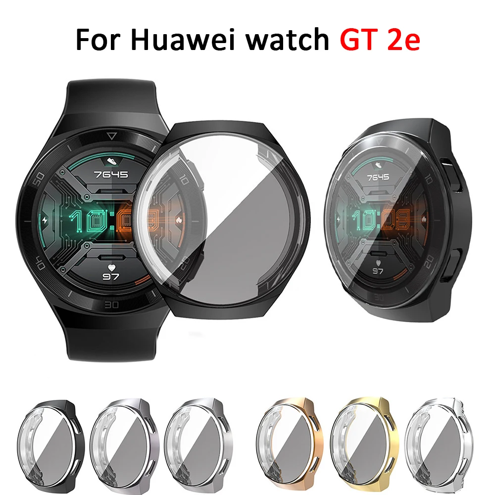 Watch-case for Huawei watch GT 2e 46mm soft TPU plating All-inclusive protective shell for Huawei watch GT 2E 46mm accessories
Watch-case for Huawei watch GT 2e 46mm soft TPU plating All-inclusive protective shell for Huawei watch GT 2E 46mm accessories