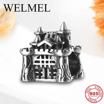 Fashion Trendy 925 Sterling Silver Forest magic castle Charm Beads Fit Women Pandora Bracelets Bangle DIY Jewelry Making
Fashion Trendy 925 Sterling Silver Forest magic castle Charm Beads Fit Women Pandora Bracelets Bangle DIY Jewelry Making