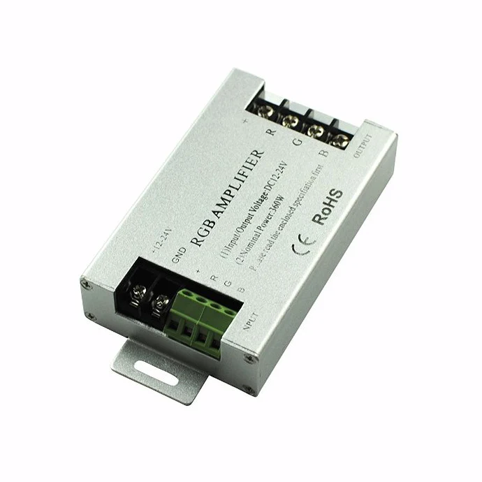 20 шт./лот DC12-24V 30A светодиодный контроллер усилителя RGB для светодиодной ленты 3528 5050 SMD RGB
20 шт./лот DC12-24V 30A светодиодный контроллер усилителя RGB для светодиодной ленты 3528 5050 SMD RGB
