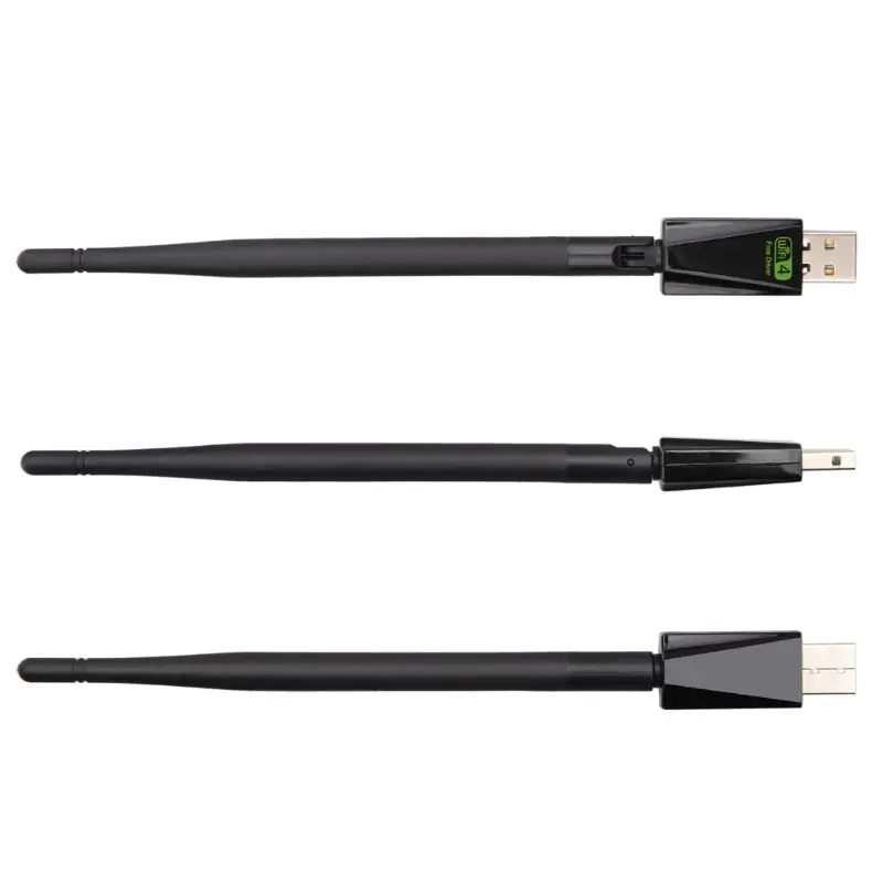 5dB WiFi Adapter Antenna 150Mbps Wireless Lan Network Card Mini Portable USB 7601 Chip for Windows 7/8/XP/Vista
5dB WiFi Adapter Antenna 150Mbps Wireless Lan Network Card Mini Portable USB 7601 Chip for Windows 7/8/XP/Vista