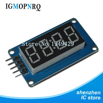 10pcs 4 Bits TM1637 Red Digital Tube LED Module & Clock
10pcs 4 Bits TM1637 Red Digital Tube LED Module & Clock