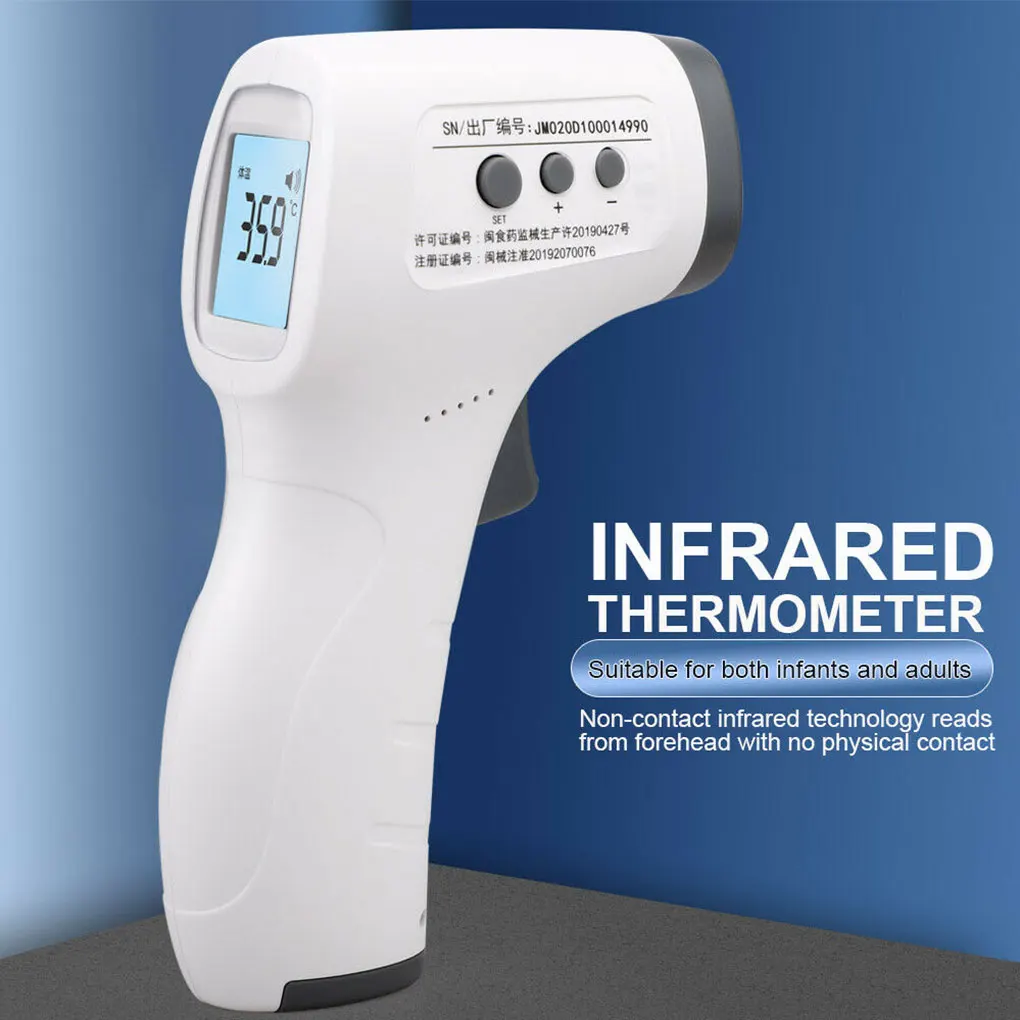 Infants Adults Non-contact IR Infrared Thermometer Units Temperature Meter Measuring Tool Infrared Thermometer For Baby/Adult
Infants Adults Non-contact IR Infrared Thermometer Units Temperature Meter Measuring Tool Infrared Thermometer For Baby/Adult
