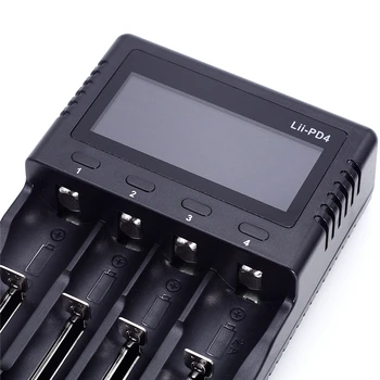 4 in 1 Lii-PD4 Battery Charger Smart LCD Display 3.7V Charger for 18650 21700 26650 Ni-MH Battery Charging Accessories
4 in 1 Lii-PD4 Battery Charger Smart LCD Display 3.7V Charger for 18650 21700 26650 Ni-MH Battery Charging Accessories