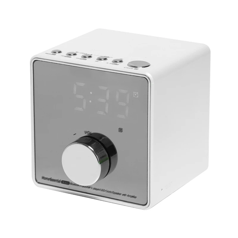 Multifunction Bluetooth Alarm Clock Speaker with Dual USB Interface Charging Audio LED Mirror Clock Music Display Desktop Clock
Multifunction Bluetooth Alarm Clock Speaker with Dual USB Interface Charging Audio LED Mirror Clock Music Display Desktop Clock