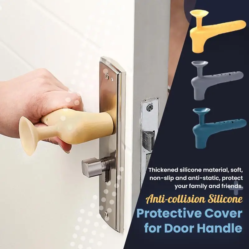 Anti-collision Silicone Protective Cover for Door Handle Door Knob Cover Silicone Thicken Door Handle Glove Wall Protectors Anti
Anti-collision Silicone Protective Cover for Door Handle Door Knob Cover Silicone Thicken Door Handle Glove Wall Protectors Anti