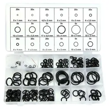 

Paintball O Ring Gaskets Set 225Pcs Rubber Assortment Seal Wear Resistance