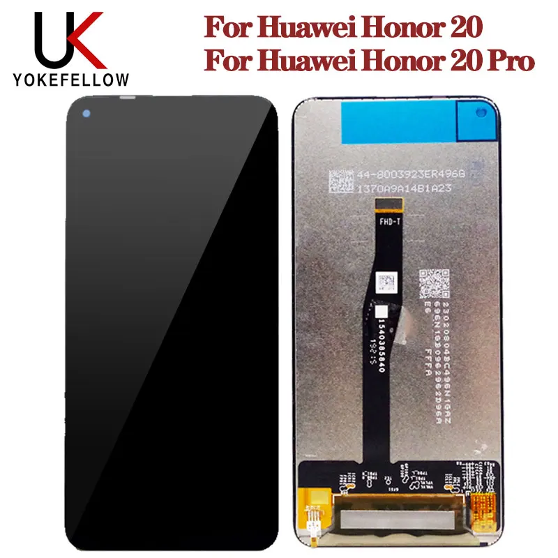 Original LCD for Huawei Honor 20 / 20 Pro LCD Display Screen Touch Digitizer Assembly Display for Huawei Honor 20 Repair LCD
Original LCD for Huawei Honor 20 / 20 Pro LCD Display Screen Touch Digitizer Assembly Display for Huawei Honor 20 Repair LCD