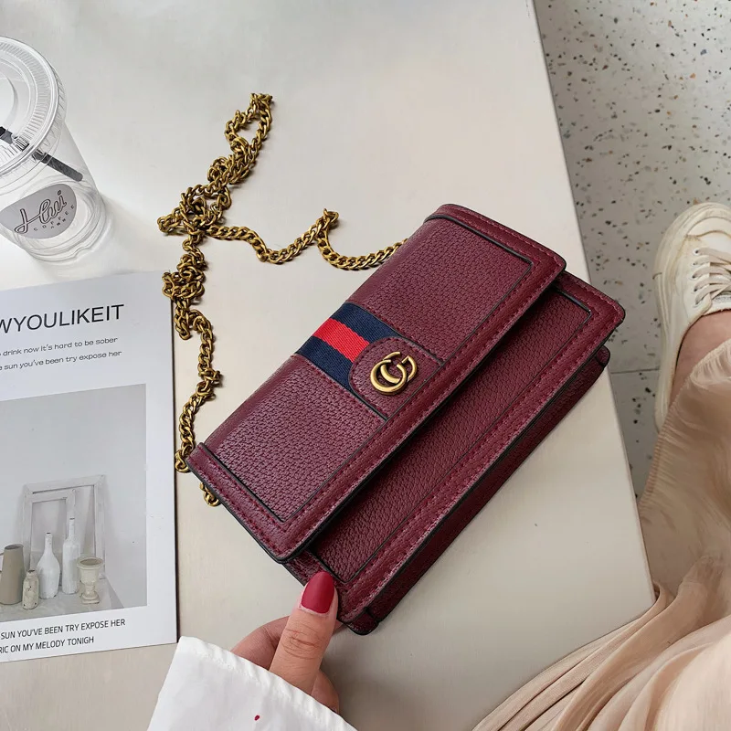 Bag WOMEN'S Bag New Style 2019 Versitile Fashion Shoulder Bag Broadband Simple Square Sling Bag INS Fashion Chain Shoulder Bag
Bag WOMEN'S Bag New Style 2019 Versitile Fashion Shoulder Bag Broadband Simple Square Sling Bag INS Fashion Chain Shoulder Bag