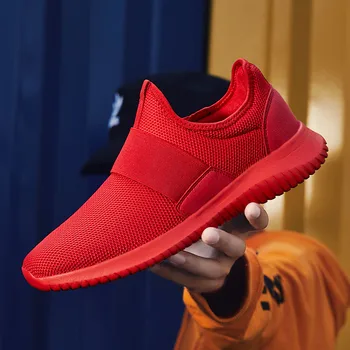 Hot Sale Summer Men Shoes Casual Slip on Flat Men Sneakers Plus Size Breathable Shoes Men Lightweight Red Foorwear 2020 Trend
Hot Sale Summer Men Shoes Casual Slip on Flat Men Sneakers Plus Size Breathable Shoes Men Lightweight Red Foorwear 2020 Trend