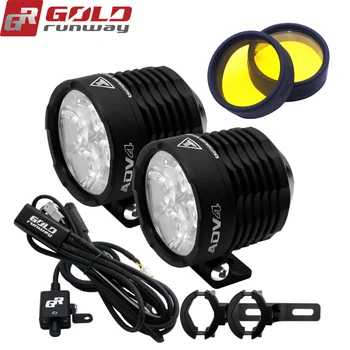 2019 GOLDRUNWAY ADV4 XPL Motorcycle Scooter led Headlights Flood Spot 32W 12V lamp Auxiliary driving 6000k 
2019 GOLDRUNWAY ADV4 XPL Motorcycle Scooter led Headlights Flood Spot 32W 12V lamp Auxiliary driving 6000k