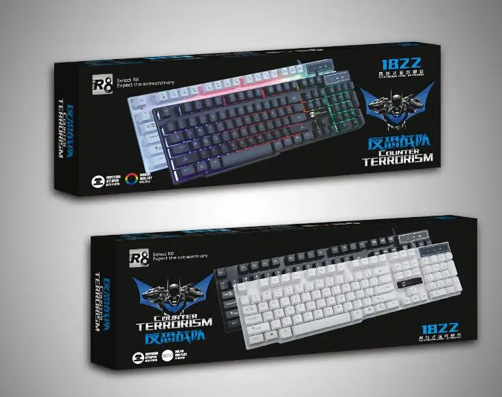 R81828 Suspension Machinery Handfeel Laptop Computer USB Cable Game Illuminant Keyboard 
R81828 Suspension Machinery Handfeel Laptop Computer USB Cable Game Illuminant Keyboard