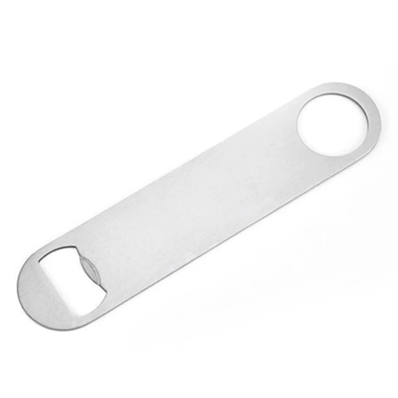 Durable Beer Bottle Opener Stainless Steel Flat Speed Bottle Cap Opener Remover Bar Blade Kitchen Tools 17.8cm Kitchen Openers
Durable Beer Bottle Opener Stainless Steel Flat Speed Bottle Cap Opener Remover Bar Blade Kitchen Tools 17.8cm Kitchen Openers