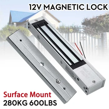 12V Electric Magnetic Lock Electromagnetic 600Lbs Holding Force Door Entry Access Control Fit Wooden Glass Metal Door
12V Electric Magnetic Lock Electromagnetic 600Lbs Holding Force Door Entry Access Control Fit Wooden Glass Metal Door