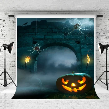 VinylBDS 150X220CM Photography Backdrop Pumpkin Castle Spider Halloween Background Washable Backdrop For Photography
VinylBDS 150X220CM Photography Backdrop Pumpkin Castle Spider Halloween Background Washable Backdrop For Photography