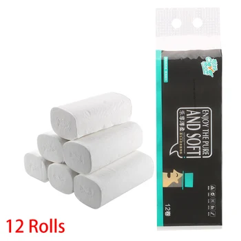 12 Rolls/Lot 4 Layer Toilet Paper Roll Coreless Paper Home Bath Kitchen Tissue Roll No fragrance Napkin WC Toilet Paper Bulk
12 Rolls/Lot 4 Layer Toilet Paper Roll Coreless Paper Home Bath Kitchen Tissue Roll No fragrance Napkin WC Toilet Paper Bulk
