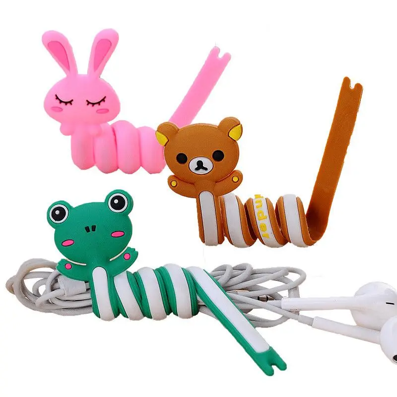 Creative Cute Cartoon Winder Cable Protector Telephone Data Line Charging Cable Organizer Cables
Creative Cute Cartoon Winder Cable Protector Telephone Data Line Charging Cable Organizer Cables