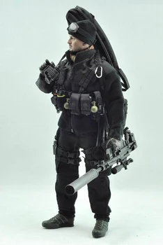 VH1017 Sniper 1/6 Male Solider Figure Accessory Black Combat Uniform Clothing Sets With Weapon Model for 12'' Action Figure Body
VH1017 Sniper 1/6 Male Solider Figure Accessory Black Combat Uniform Clothing Sets With Weapon Model for 12'' Action Figure Body