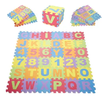 36pcs Baby Puzzle Mat Kids Alphanumeric Educational Puzzle Blocks Soft Infant Play Mats Baby Furniture Toy Gifts For Child Hwc
36pcs Baby Puzzle Mat Kids Alphanumeric Educational Puzzle Blocks Soft Infant Play Mats Baby Furniture Toy Gifts For Child Hwc