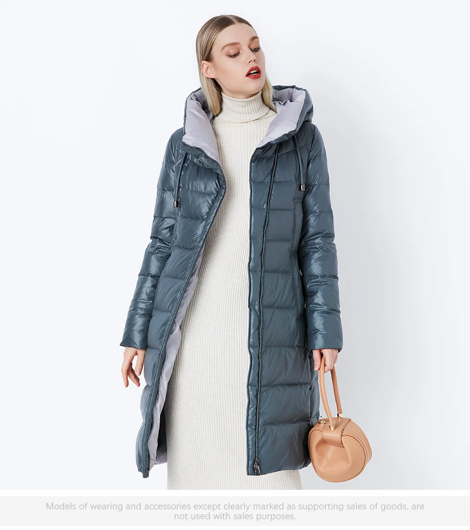 MIEGOFCE 2020 Coat Jacket Winter Womens Hooded Warm Parkas Bio Fluff Parka Coat Hight Quality Female New Winter Collection Hot