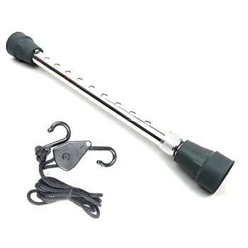 Silver Adjustable Car Front Engine Hood Lift Support Strut Door Prop Rod Repairing Tool with Hook Rope
Silver Adjustable Car Front Engine Hood Lift Support Strut Door Prop Rod Repairing Tool with Hook Rope