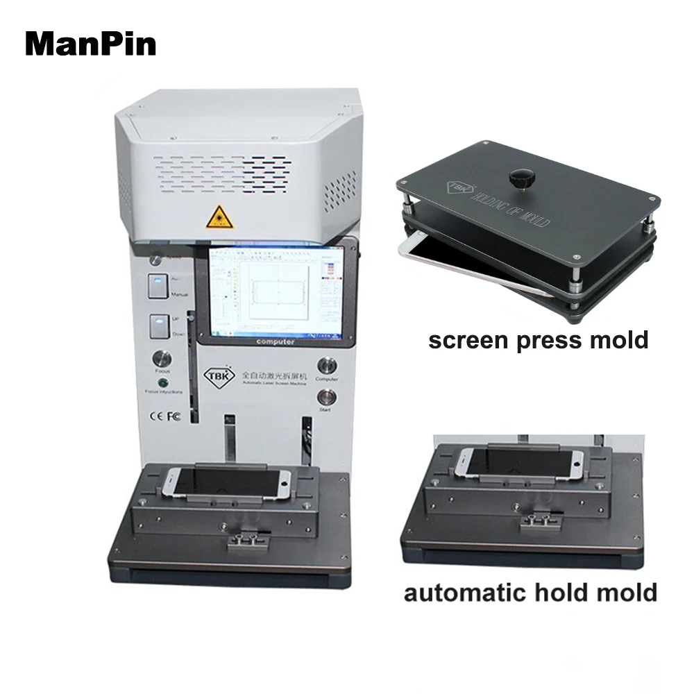 958A Laser Separating Machine Laser Cutting for iPhone Back Cover Glass LCD Screen Frame Remove Laser Marking Engraving Machine
958A Laser Separating Machine Laser Cutting for iPhone Back Cover Glass LCD Screen Frame Remove Laser Marking Engraving Machine