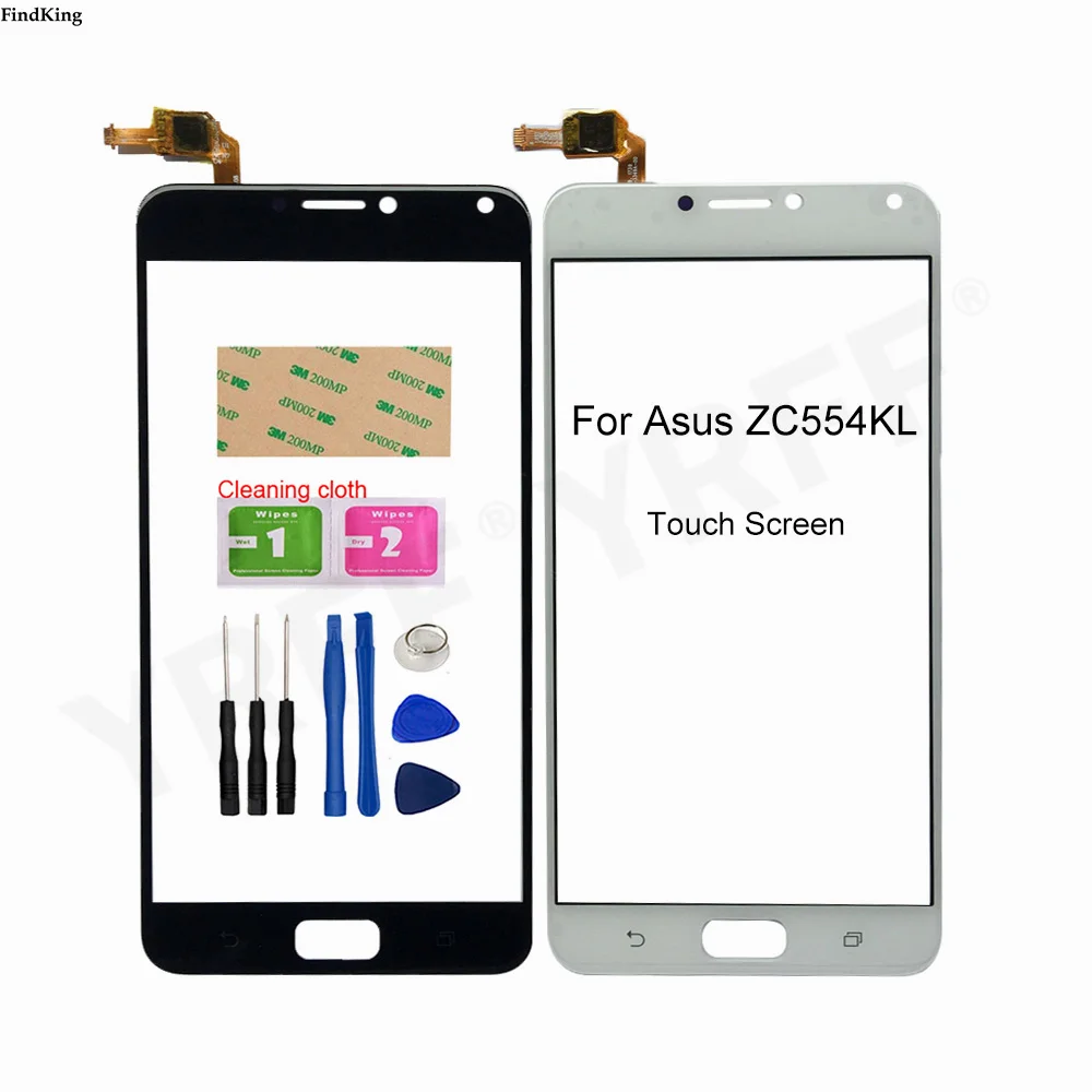 Новый сенсорный экран ZC554KL для Asus Zenfone 4 Max сенсорная панель дигитайзер сенсор