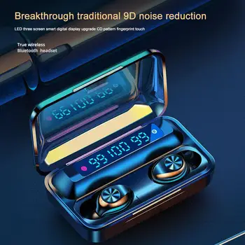 F9-11 TWS In-Ear Touch Mini Wireless 5.0 Binaural Bluetooth Headset with LED Digital Display IPX7 Waterproof Binaural Call
F9-11 TWS In-Ear Touch Mini Wireless 5.0 Binaural Bluetooth Headset with LED Digital Display IPX7 Waterproof Binaural Call