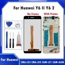 Ensemble écran tactile LCD complet avec châssis, pour Huawei Y6II Y6 II CAM-L23 CAM-L03 CAM-L21 Honor 5A=